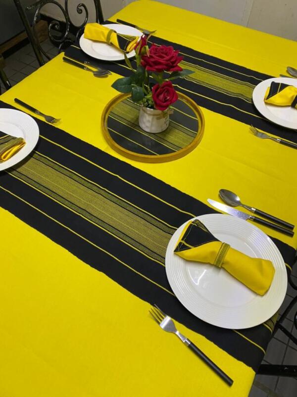 ENSEMBLE NAPPE DE TABLE – Image 3