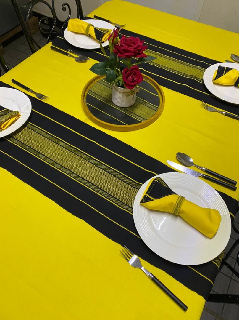 ENSEMBLE NAPPE DE TABLE – Image 3