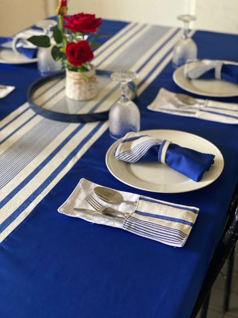 ENSEMBLE NAPPE DE TABLE – Image 2